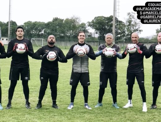 Treino goleiro São Paulo AJF Academia de Goleiros