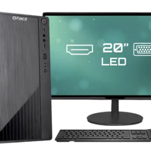 PC Desktop AMD - Teclado e Mouse sem fio