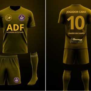 Camisa ADF 2026 Canário Oficial (somente camisa, foto ilustrativa)