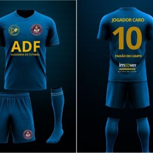 Camisa ADF 2026 Celeste Oficial (somente camisa, foto ilustrativa)
