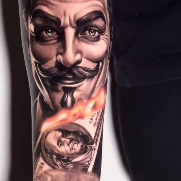 Promoção tatuagem antibraço